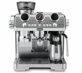 DeLonghi La Specialista Maestro EC9885.M espresso machine with integrated grinder, stainless steel