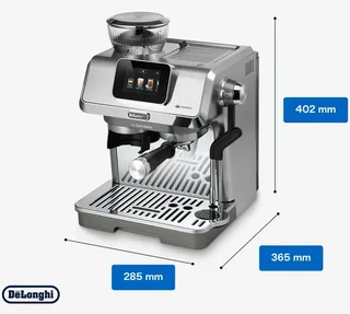 Macchina da caffè espresso con macinacaffè DELONGHI La Specialista Touch EC9455.M, finitura metallizzata.