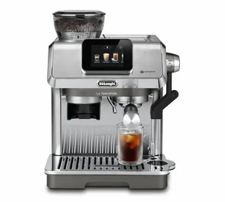 Macchina da caffè espresso con macinacaffè DELONGHI La Specialista Touch EC9455.M, finitura metallizzata.