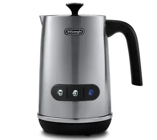 De'Longhi LATTEMIX Milchaufschäumer – Gebürstetes Metall