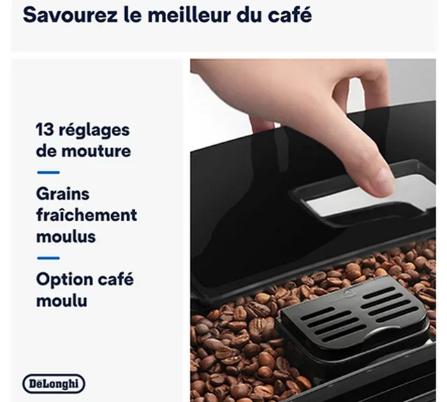 Macinacaffè automatico DELONGHI Magnifica ECAM 22.140.B - Nero