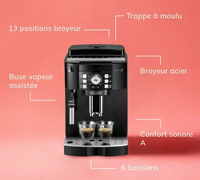 DELONGHI Magnifica S ECAM 22.127.B Pro Pack