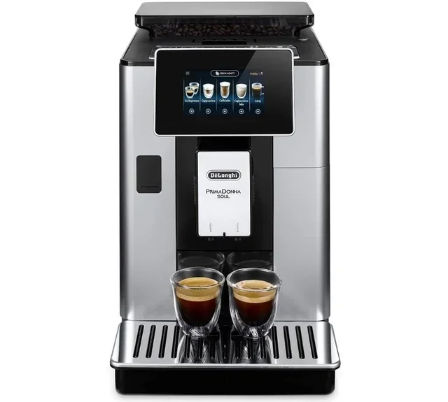 Macinacaffè Espresso DELONGHI Primadonna Soul ECAM 610.55.SB Grigio