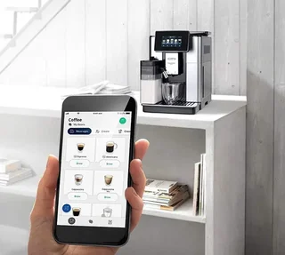 Macinacaffè Espresso DELONGHI Primadonna Soul ECAM 610.55.SB Grigio