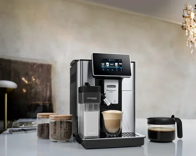 Macchina da caffè superautomatica DELONGHI Primadonna Soul ECAM 610.75.MB Grigio - Caraffa caffè + Tazza Contigo IN REGALO