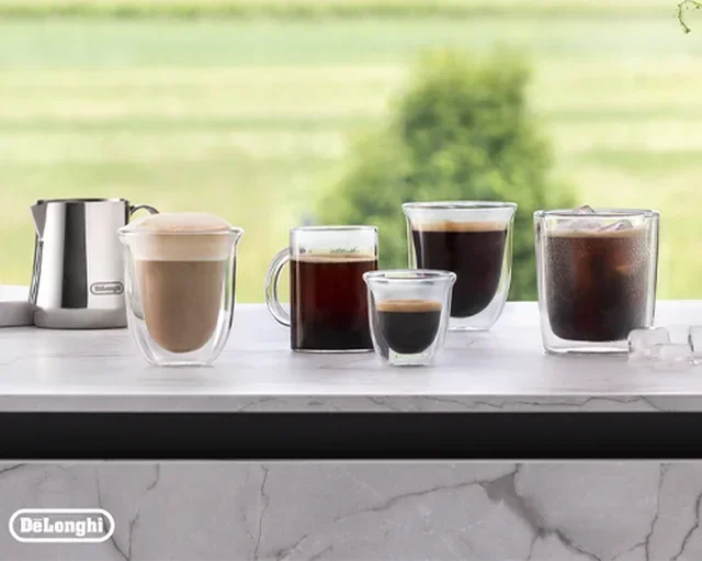 Macchina per Espresso con Macinacaffè DeLonghi Rivelia FEB 4435.BG Sabbia