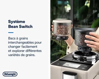 Macchina per Espresso con Macinacaffè DeLonghi Rivelia FEB 4435.BG Sabbia