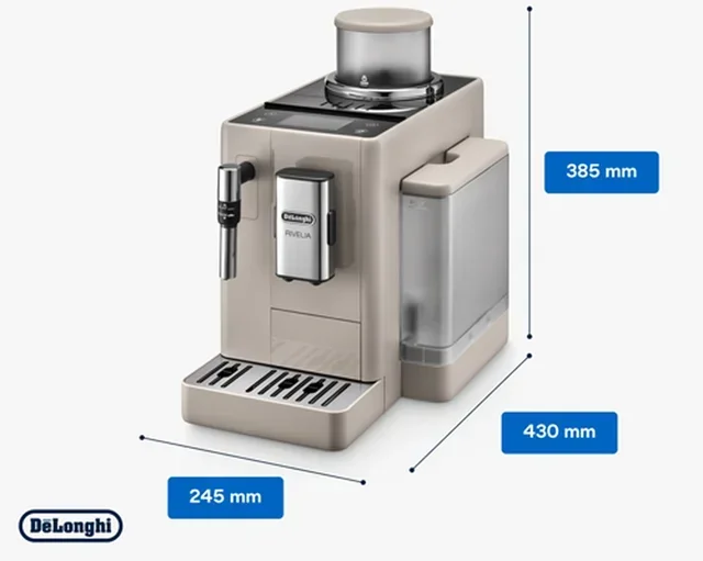Macchina per Espresso con Macinacaffè DeLonghi Rivelia FEB 4435.BG Sabbia