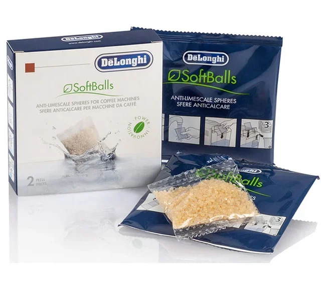 Kule odkamieniające DELONGHI SOFT BALL DLSC551 - zestaw konserwacyjny