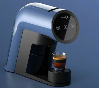 ICONIQ blå kapselmaskin – Delta Q