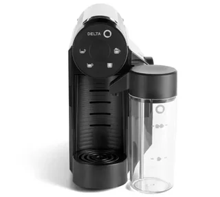 DELTA Q Mini Milk Qool Black – Capsule Coffee Machine