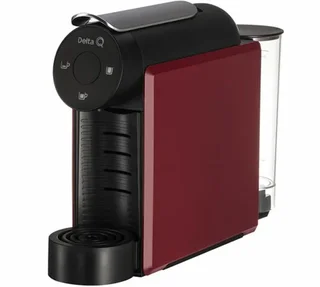 Delta Q Mini Qool Kapselkaffemaskin - Röd + Presenterbjudande
