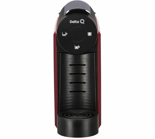 Delta Q Mini Qool Kapselkaffemaskin - Röd + Presenterbjudande