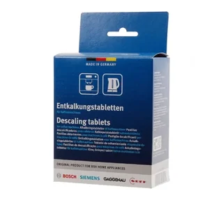 Avkalkningstabletter 00312454 för kaffemaskiner från SIEMENS/BOSCH