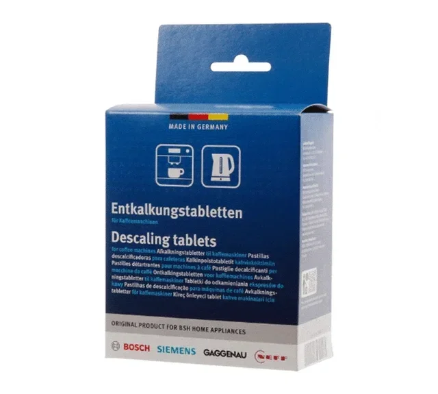 Tablettes détartrantes 00312454 SIEMENS/BOSCH pour machine à café