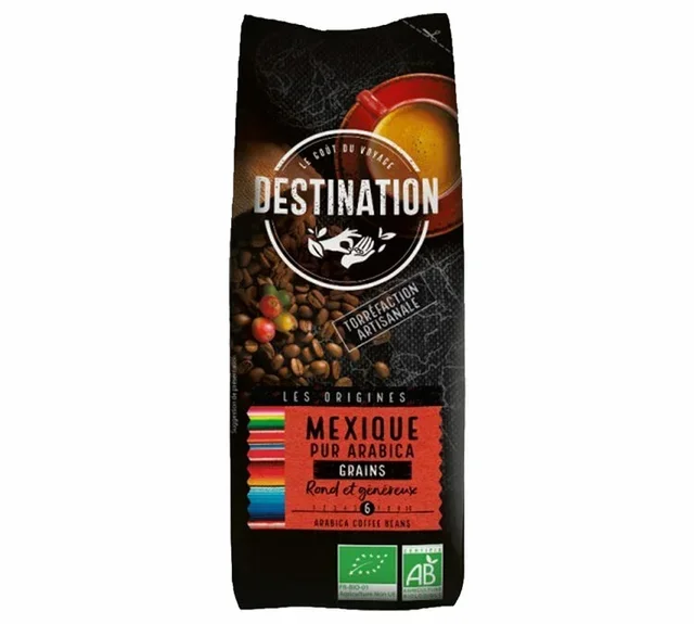 Destination Chiapas Messico 100% Arabica Bio - 250g Grani