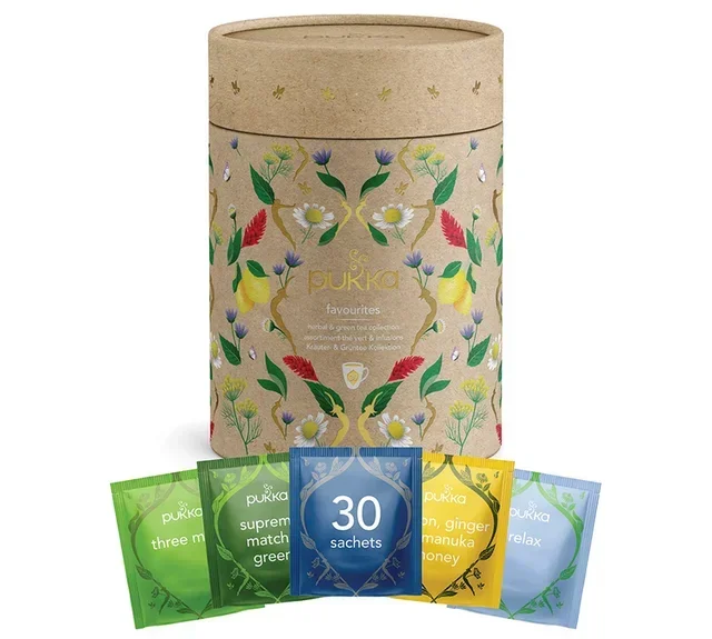 Discovery Gift Set Organic Teas and Herbal Infusions - 30 bags - PUKKA