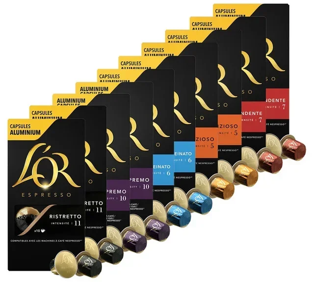 L'Or Espresso paket za upoznavanje: 100 kapsula za Nespresso* Original i L'Or Barista