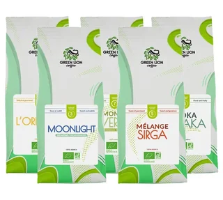 Discovery Pack 1.25kg - Organic Whole Bean Coffee - GREEN LION COFFEE
