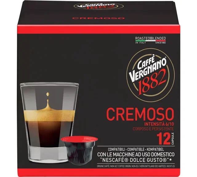 CAFFE VERGNANO próbacsomag – 48 db Nescafé Dolce Gusto*-kompatibilis kapszula
