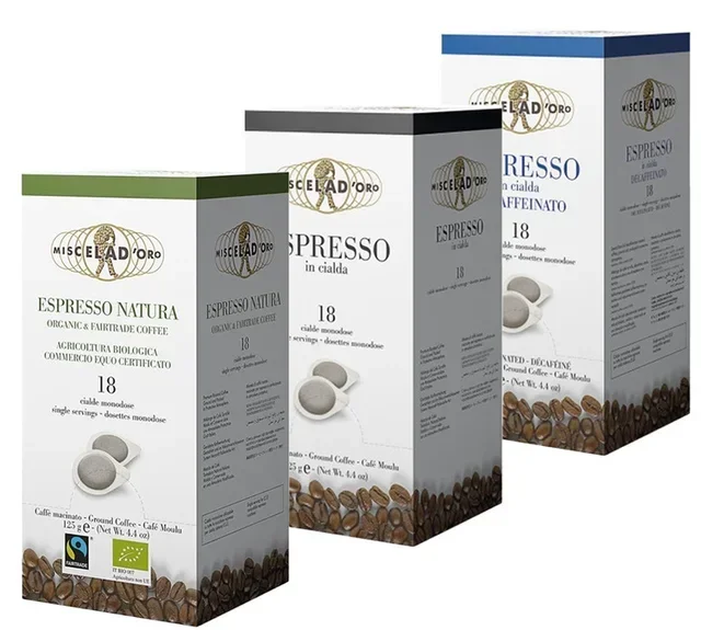 Löytöpaketti 54 ESE-kapselia - MISCELA D'ORO