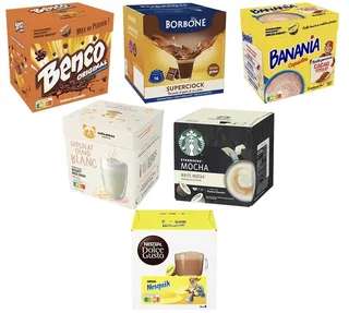 Discovery Pack: 80 Chocolate Capsules Compatible with Nescafé* Dolce Gusto*
