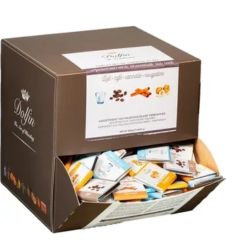 Surtido DOLFIN Chocolate con Leche - 4 Variedades a Granel 1800g