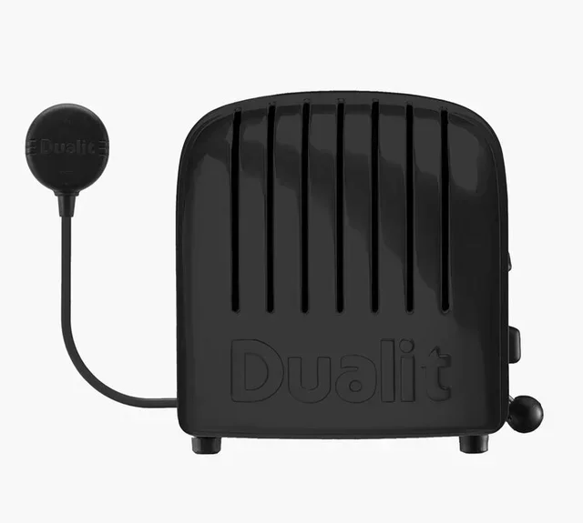 DUALIT Classic brödrost 2 skivor - matt svart