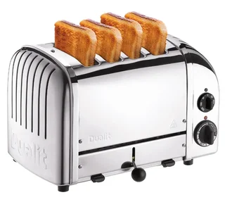 Dualit Classic 4-Slice Stainless Steel Toaster