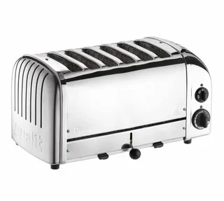 Dualit Classic AWS 6-Slot Stainless Steel Toaster