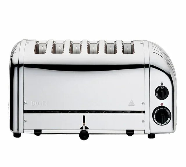 Dualit Classic AWS 6-Slot Stainless Steel Toaster