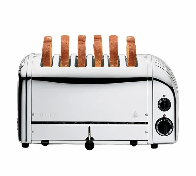Dualit Classic AWS 6-Slot Stainless Steel Toaster