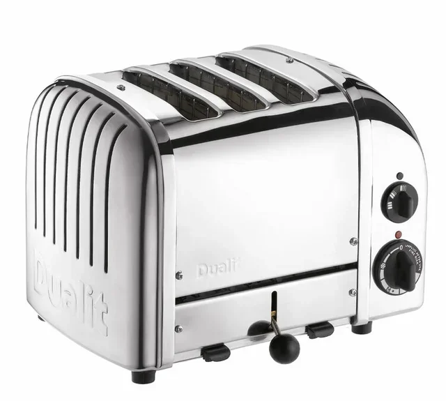 DUALIT Classic AWS Stainless Steel 3-Slot Toaster