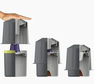 DUALIT EcoPress: Riciclatore di capsule in alluminio