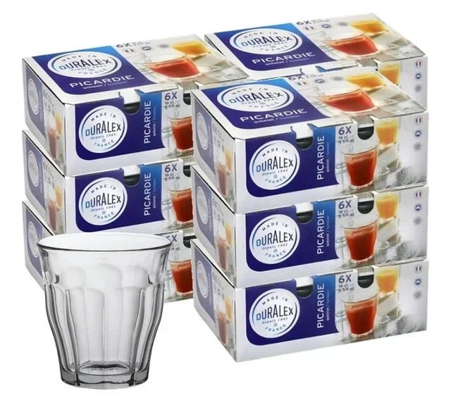 Duralex Picardie-Gläser 16cl - Vorteilspackung 54 Stück