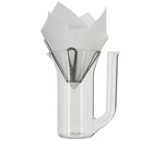 Κανάτα E&amp;B από γυαλί με θερμόμετρο, βάση Kalita &amp; εξοπλισμό pour-over