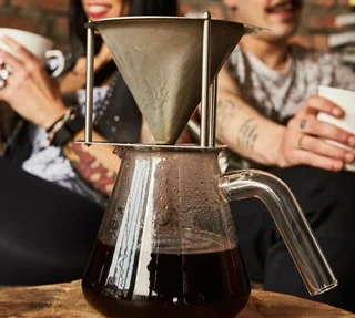 Caraffa in Vetro Borosilicato E&amp;B Lab 800 ml con Tappo in Sughero