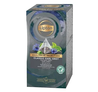 Earl Grey Black Tea Exclusive Selection - 25 Tea Bags - LIPTON