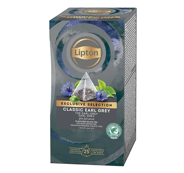 Earl Grey -musta tee, erikoisvalikoima – 25 teepussia – LIPTON