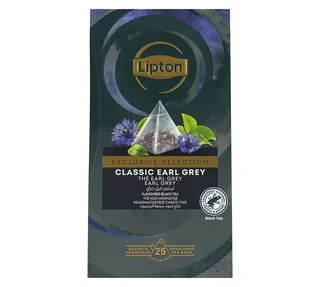 Earl Grey Black Tea Exclusive Selection - 25 Tea Bags - LIPTON