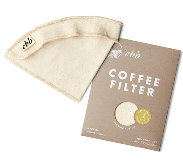 EBB Reusable Cloth Filter for Chemex 6-10 Cup Brewers
