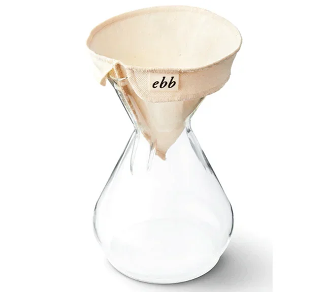 EBB Reusable Cloth Filter for Chemex 6-10 Cup Brewers