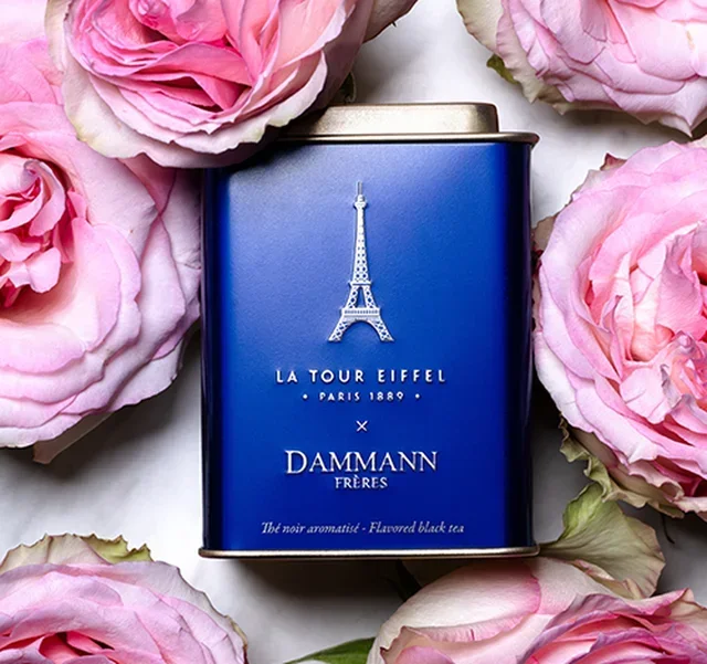 Latta Tè Nero Torre Eiffel - in Foglie Sciolte 100 g - DAMMANN FRÈRES