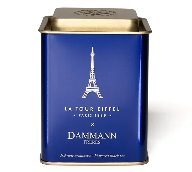 Latta Tè Nero Torre Eiffel - in Foglie Sciolte 100 g - DAMMANN FRÈRES