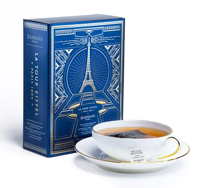 Set Regalo Tè e Infusi Torre Eiffel - 5 x 4 bustine - DAMMANN FRÈRES