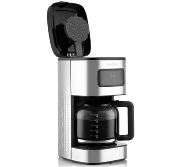 Електрични кухало за кафу са капљањем Bistro 12 шалица сјајни нерђајући челик - BODUM