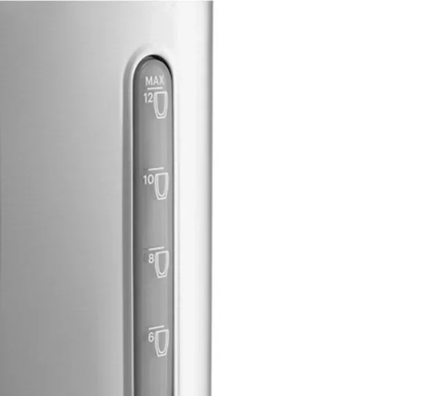 Elektryczny ekspres przelewowy Bistro 12 filiżanek polerowana stal nierdzewna - BODUM