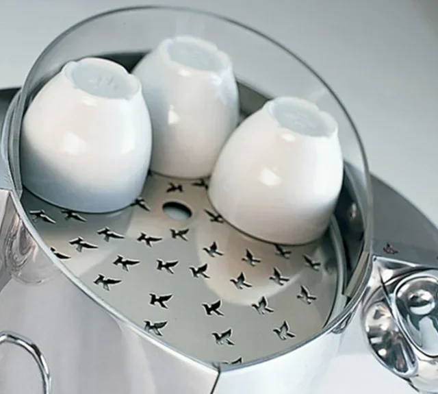 Cafetera espresso ELEKTRA Nivola acabado cromo