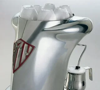 Cafetera espresso ELEKTRA Nivola acabado cromo