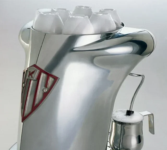 Cafetera espresso ELEKTRA Nivola acabado cromo